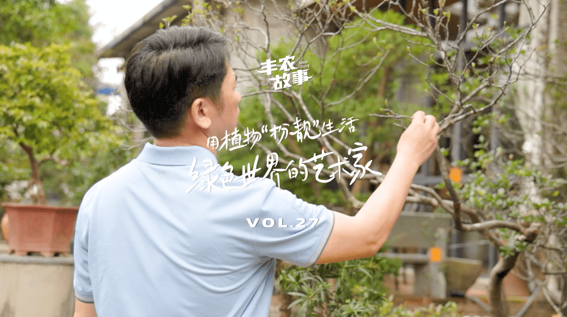 17年，他用一草一木去点亮了一个个家。